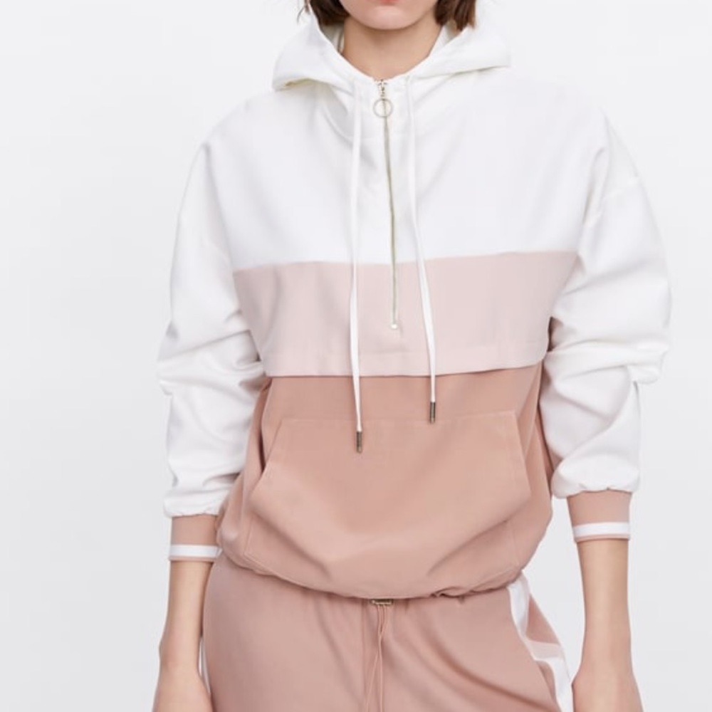 Zara jogging suit with pouch pocket